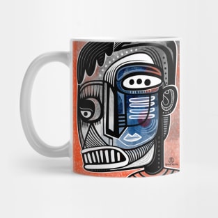 Abstract face Mug